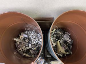 株式会社長野ナブコの廃棄物細分化の写真。