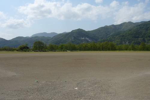 犀川南運動場です。