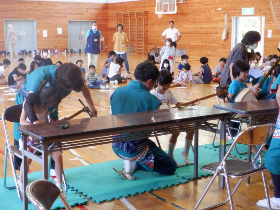 綿内こどもプラザ訪問公演