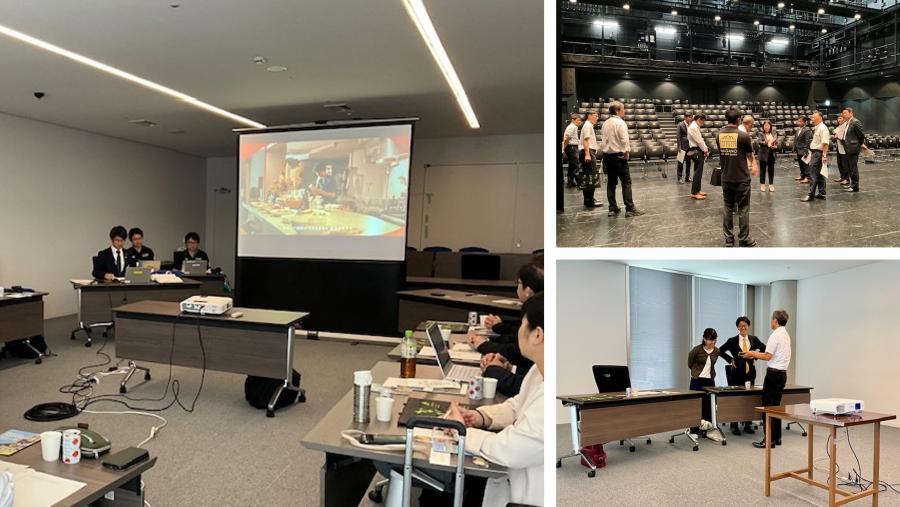 行政視察受入れの様子