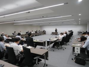 令和2年度第1回長野市連携中枢都市圏ビジョン懇談会の様子