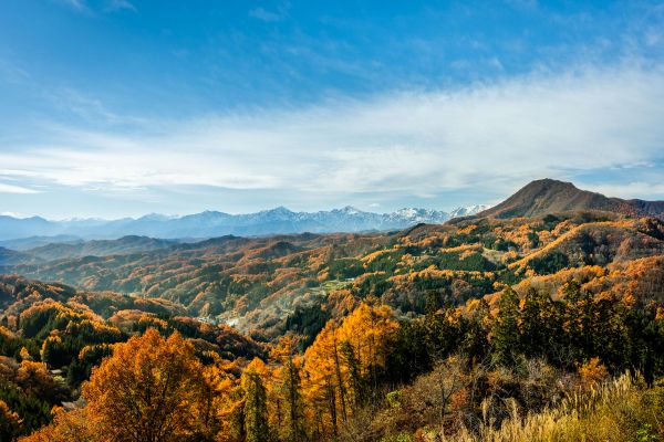 鬼無里の風景