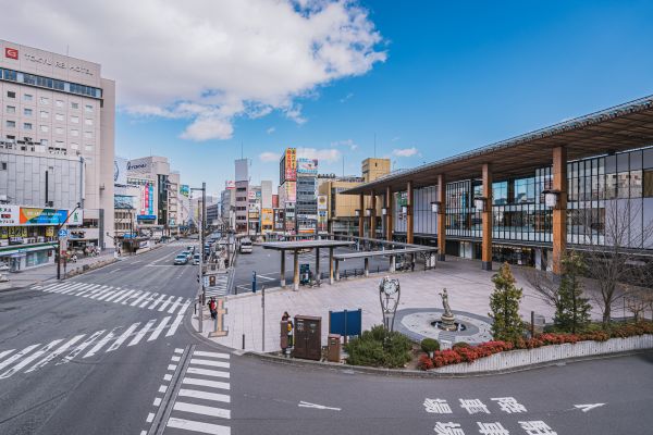 長野駅前の写真