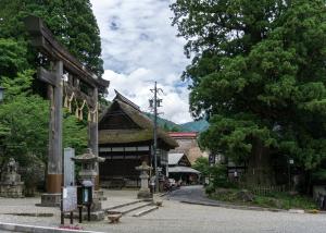 長野市伝統的建造物群保存地区の町並み写真
