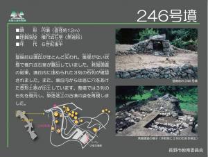 246号墳の説明板