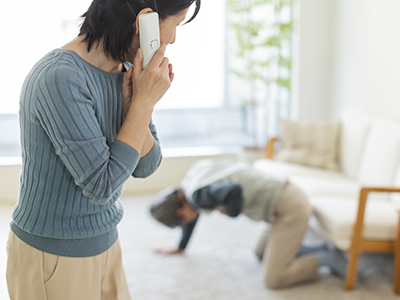 救急車を呼ぶ時は