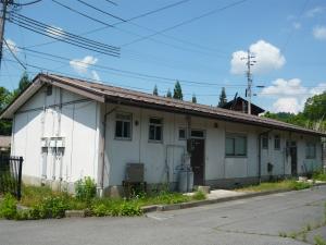 上五十里団地平屋建ての外観