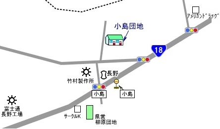 小島団地map