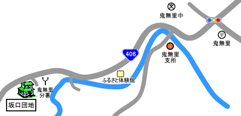 坂口団地地図